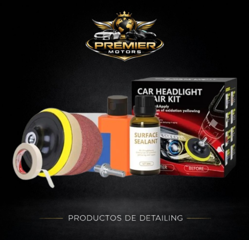 Kit Completo de Restauración de Faros