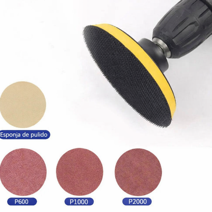 Kit Completo de Restauración de Faros