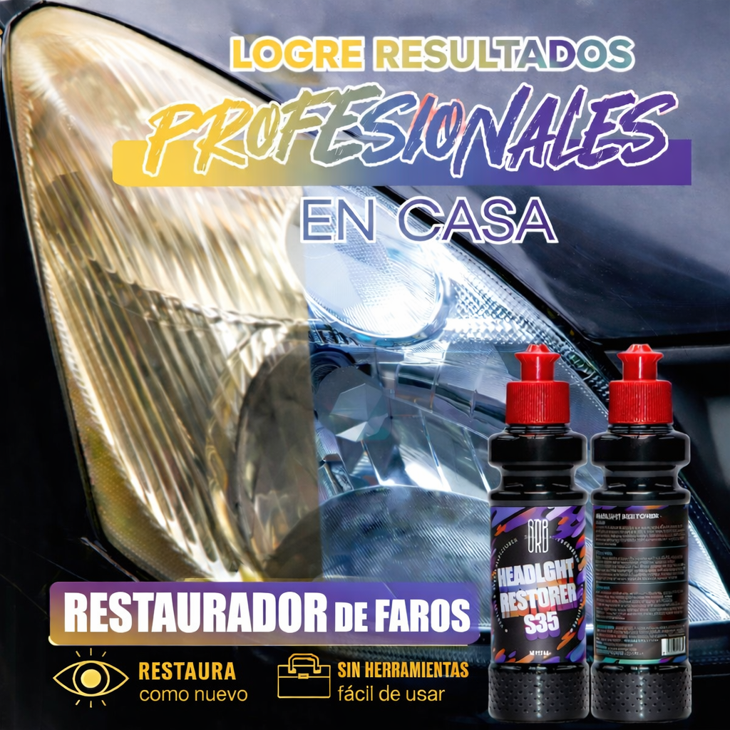 Kit Restaurador de Faros