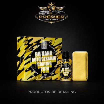 Recubrimiento cerámico, kit de nanorecubrimiento 9H