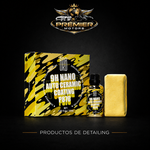 Recubrimiento cerámico, kit de nanorecubrimiento 9H
