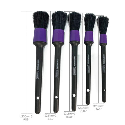 Kit de Cepillos de Detailing 5 Piezas – Interior