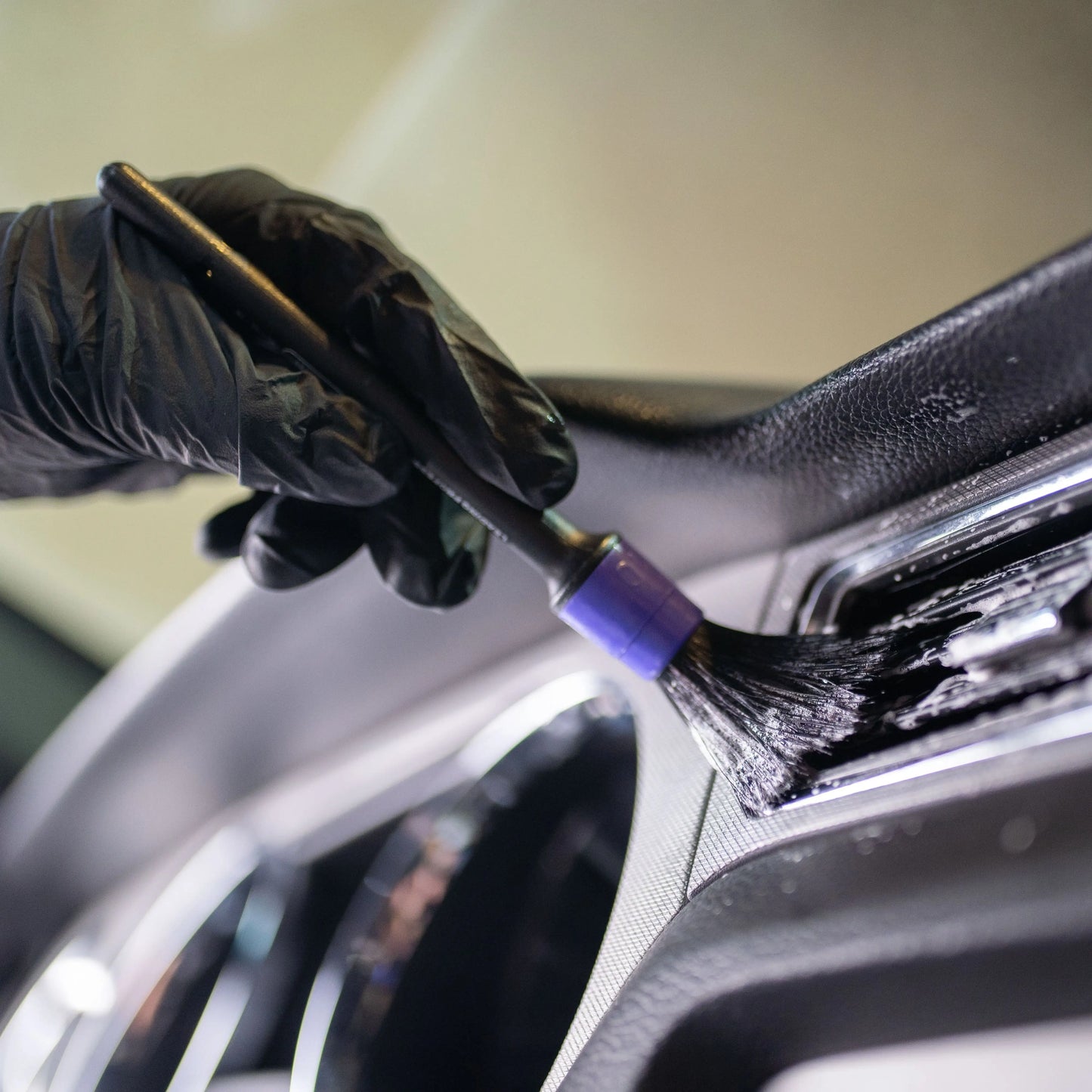 Kit de Cepillos de Detailing 5 Piezas – Interior